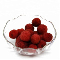 Cera / bayberry enlatados em calda oferecem melhor sabor fresco